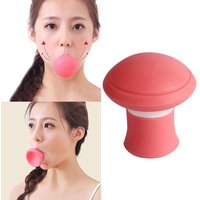 1pc Small Mushroom Blowing Trainer, Oral Muscle Exercise Tool, Remove Double Chin and Shape Jawline