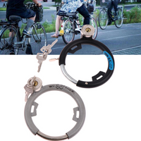 【Wq0】【AM3】1 Set Anti Theft Alloy With 2 Keys Bike Horseshoe Lock For Mountain Bike Road Bicycle Crab Claw Lock DIY Accessories