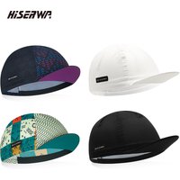 HISERWA Men Women Cycling Cap Sun Protection Summer Breathable Sports Quick Dry Bicycle Cycling Hat Bike Headwear Gorra Ciclismo