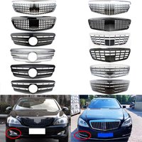 Front Racing Facelift Bumper Grilles For Mercedes Benz W221 S-Class S320 S350 S450 S500 S63 S65 2005-2008 2009-2013