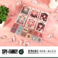 SPY×FAMILY Unisex Anya Yor Forger Twilight China Official Authorization Pet Stickers