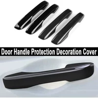 4pcs Car Door Handle Cover Carbon Fiber Chrome For Honda Civic Accord Inspire ZR-V Integra Breeze CR-V Zhi Zai HR-V