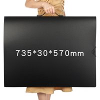Portable B2 Binder Folder 50×70 Transparent Sleeves Puzzle Storage Display Book Large Folder For Drawings 50x70 Poster Folder