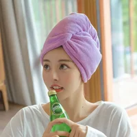 Dry Hair Cap Sports Towel Fiber Super Fine Adult Bath Towel Towels Bathroom Soft Turban for Hair Drying Miss Serviettes Face Wet