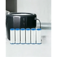 Ice Bath Cold Plunge Filter 6 Pack 10 x 2.5 Inch 20 Micron Pleated Sediment Replacement Filter