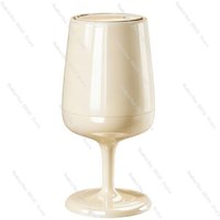 Luxury Wine Cup Household Trash Can, 2026 New Style, Bedroom High-Appearance Level, Large Capacity Paper Basket with Wheels