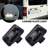1/2Pcs Car License Number Plate Light For Ford Transit MK4 MK5 MK6 MK7 1985-2013 For Ford Transit Connect 2002-2013 OEM#4388111