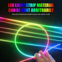 Auto RGB Glasfaser Sternenhimmel-Deckenleuchte | Faseroptik Sternenhimmel Innenbeleuchtung für Auto, Split-Controller 24-Tasten RF-Fernbedienung, Musik-Sync Twinkle-Modus DC12V