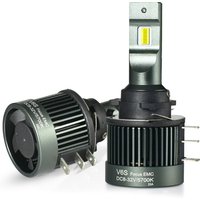 Altra Powerful 80W 8000LM LED H15 Headlight Bulbs with DRL Daytime Running Lights 6000K for Car Lights