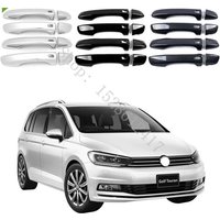 For Volkswagen VW Touran 2016 2017 2018~2022 Door Handle Bowl Door handle Protective covering Cover Trim car accessories