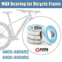4 roulements MAX 6800 6801 6802 6803 6804 6805 6806 6901 6902 6903 6900 à billes complètes 2RS RSV pour remplacement de cadre de vélo LLU