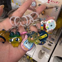 Japanese Authentic Bandai Wave 3 Tamagotchi Umbrella Charm Gashapon Figures Mametchi Memetchi Ojitchi