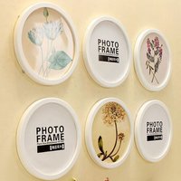 5 Inch 6 Inch 8 Inch 10 Inch Round Photo Frame Holder Photo Wall Painting Home Decorative Hanging Wall Mounted Picture Frames