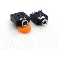 100PCS PJ-307 PJ307 3.5mm Stereo Jack Socket Audio Jack Connector PCB Horizontal Plug-in 5PIN Stereo Audio Interface RHOS 2.0