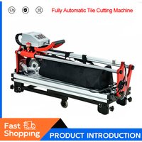 Fully Automatic Desktop Tile Cutting Machine, Floor Tile Stone 45 Degree Chamfering Slotting Rounding Cutting Machine