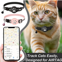 Accurate Positioning Night Reflective Adjustable Collar Pet Tracking GPS Positioning Collar Phone APP Lightweight Cat Tracker