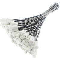 20pcs-100pcs G4 LED Crystal Lamp Holder White Black G4 Light Bulbs Socket, 10cm 20cm 30cm 40cm 50cm 60cm 70cm 80cm 90cm 100cm