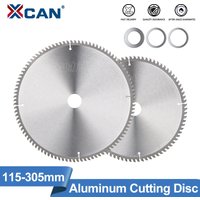 XCAN Saw Blade Aluminum Cutting Disc Carbide Circular Saw Blade for Cutting Non-ferrous Metal Wood 115/190/235/250/260/305mm