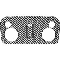 For Ford Mustang Accessories 2005-2009 S197 GT Carbon Fiber Interior Car Reading Light Control Panel Trim Stickers Cover Frame