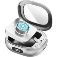 Smart Ring Charging Case Portable Charger Box for Oura Ring Gen 4 & 3 Fitness Rings with Magnetic Charge Port