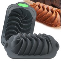 A Rectangular Bread Cake Mold, Toast Bread Baking Tray, 3D Silicone Mold, Pudding Mold, Can Be Used to Make Cakes, Bread, Toast, Mousse, Pudding, Jelly, Cookies, Pies, Etc