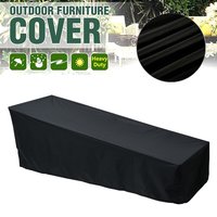 Juste de protection imperméable pour chaise longue de jardin, couverture pour chaise longue, fauteuil inclinable, meubles d'extérieur