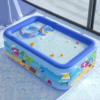 Outdoor Inflatable Swimming Pool PVC Bath Bathtub Garden Thickening Swimming Pool for Adults Toddler Kids Pool Supplies