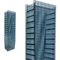 1:350 Scale Office Skyscraper Model Kit | Cityscape Diorama Architecture Building for Collectors | DIY Urban Scene Display