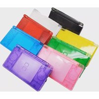 Case DIY Kit for Nintendo DS Lite Transparent Replacement Full Housing Shell, DIY Repair Shell Replacement Kit for NDSL, 1Set