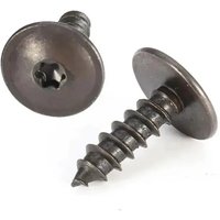 100Pcs Auto Fastener Clips Engine Cover Screws Splash Guard Wheel Arch Clips for VW Audi