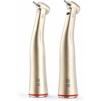 1:5 Speed Increase Contra Angle Handpiece Fiber Optic Push Button Dental High Speed E-Type Air Motor Tool for Clinic