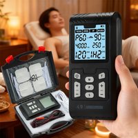 4-in-1 Electric Muscle Stimulator EMS Interferential High-Frequency Physiotherapy Device Electrostimulator for Muscle Relaxation