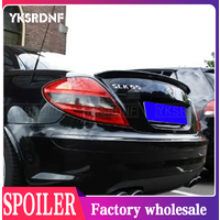 For Benz SLK R171 Rear Trunk Lip Spoiler Boot Wings For Benz SLK 200 SLK 35 Class R171 2005-2010 ABS Car Styling