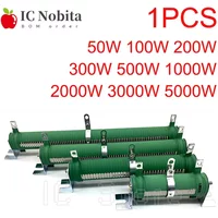 1PCS Adjustable Wirewound Resistor 50W 100W 200W 300W 500W 1000W 2000W 3000W 5000W RX20-T High Power Sliding Rheostat Ceramic