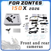 For 2026 ZONTES 150X front and rear camera assembly for 150 x x 150 x150 dashcam bracket accessories
