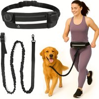 Hand Free Dog Leash for Pet Walking Running Jogging Adjustable Dog leash Waist Belt Chest Strap Traction Rope Dog Accessories