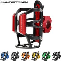 For DUCATI Multistrada 950 1100 1260 1200 S GT 1200S V4 Universal Motorcycle Accessories Beverage Water Bottle Cage Drink Cup
