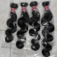 14A Remy Body Wave Human Hair Bundles 10-30 Inch Unprocessed Vietnamese Water Wave Human Hair Bundles Raw Hair Bundles Weave Extensions image 3