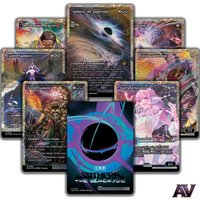 EOE Edge of Eternities Set Sothera, the Supervoid Icetill Explorer Starfield Magical Card Replica Proxy Cards with holographic