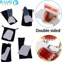 Dental Photography Mirrors Autoclavable Intra-Oral Orthodontic Stainless Steel Reflector Double Sided Dentistry Tool