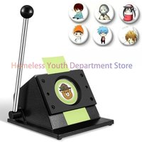25MM-75MM Badge Button Maker Circle Cutter DIY,Round Paper Cutting Circle Knife, Button Badge Circle Cutter Paper Machine Tools