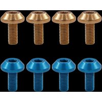4Pcs Bicycle Water Bottle Cage Bolt Kettle Holder Aluminum M5 Screw Handle Bikes Part for MTB Road Bike Cycling Accessories
