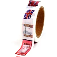 NEW 1PC 10M Decorative Vintage London Bus Paper Washi Tape for Scrapbooking Planner Adhesive Masking Tape Kawaii Papeleria