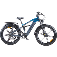 AliExpress NONE KIMDYMA K03 Urban Commuting Electric Bicycle, Shimano Front & Rear Brakes, Aluminum Alloy Frame, 48V 20AH Battery, 26*4.0 Wide Tires, Full Suspension, Adult Off‑Road Fat Tire E‑Bike