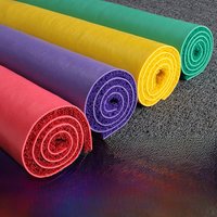 Customizable Thickened Plastic Entrance Mat Anti-Slip Door Mat Large Doorway Floor Rug Home Entryway Rug Easy to Clean Rectan...