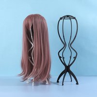 HUA 1PCS Wig Stand Collapsible Wig Holder Durable Wig Display 20 Inch Tool Travel Wig Stand For Styling Display Women Long Wig