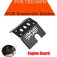 Engin protection cover For TRIUMPH Bonneville Bobber Black Chassis Under Guard Skid Plate Motorcycle Engine protection cover