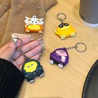 For Airtags Case Cover,Pokemon Ball SpongeBob Patrick Silicone Protective Airtag Holder,3D Cartoon Airtags Keychain Kids