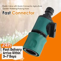 Plastic Quick Connector Hose Tap Adapter Garden Plants Watering Irrigation Tools