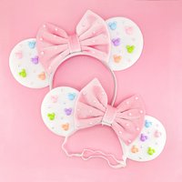 Girl Velvet Ears Hairband Soft Bow Hairband Halloween Party Christmas Adjustable Hairband Party DIY Hair Accessories